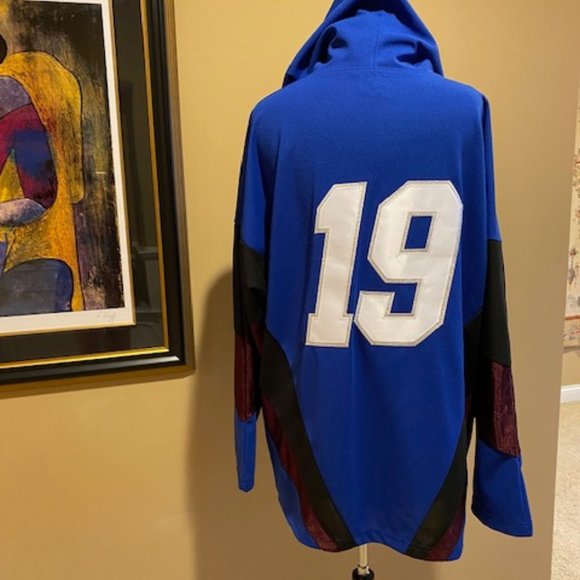 SUPREME Hoodie Hockey Jersey - Royal - XL - Picture 4 of 11